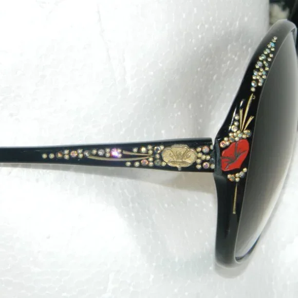 Stendhal Vintage 70’s-80’s Designer Black Glasses Frames w/ +2.50 Reader lenses - Picture 6 of 14